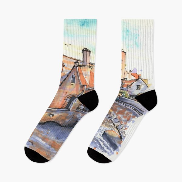 Item preview, Bridge over Canal Bruges Belgium designed and sold by Gregg Brown.