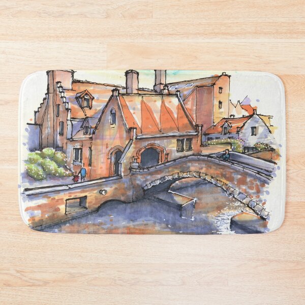 Item preview, Bridge over Canal Bruges Belgium designed and sold by Gregg Brown.