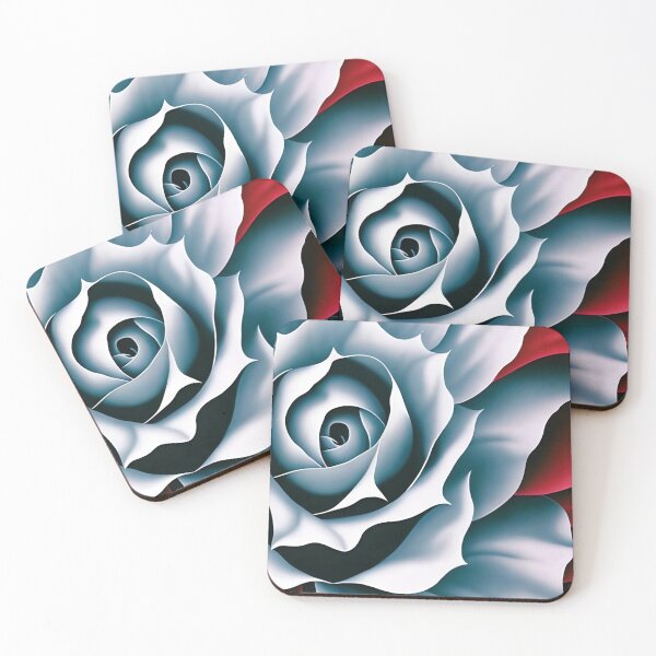 Item preview, White Rose - O'Keeffe Style designed and sold by JoanNinjaHen.