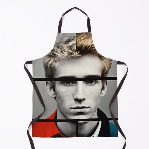 Item preview, Worldly Charm: A Handsome Man with Short Hair designed and sold by PenguiQueer.