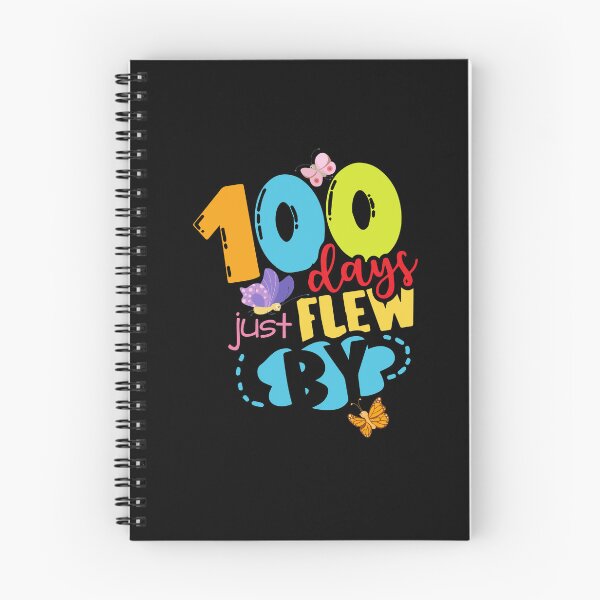 Item preview, 100 Days Just Flew By Butterfly 100th Day of School designed and sold by Dressed For  Duty.