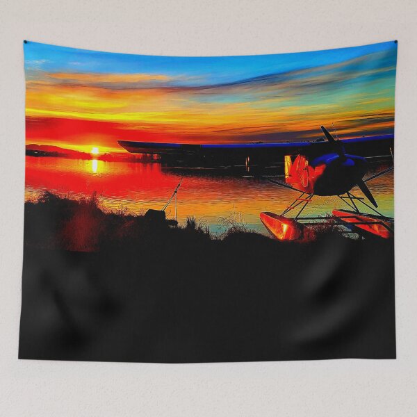 Item preview, Lake Hood Anchorage Sunset designed and sold by LifeNonchalant.