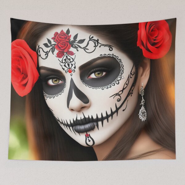 Item preview, Dia de los Muertos - La Catrina as a cultural heritage of Mexico designed and sold by ArtCreator2023.