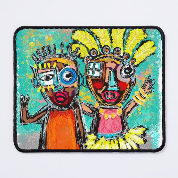 Artikelvorschau, Art-Brut-Karneval entworfen und verkauft von Island Life Studio.
