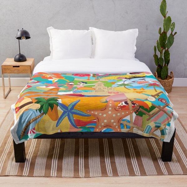 Item preview, colorful summer beach design designed and sold by talessia.