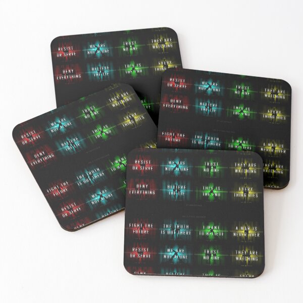 Item preview, The X-Files | Taglines (Black) designed and sold by Artist18XF.