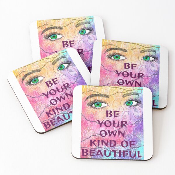 Item preview, Feminist Humanist Quote - Be Your Own Kind Of Beautiful designed and sold by LethalPixieDust.