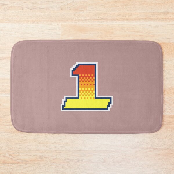 Item preview, 1 Pixel Font One in Red Orange and Yellow designed and sold by pixeltogs.