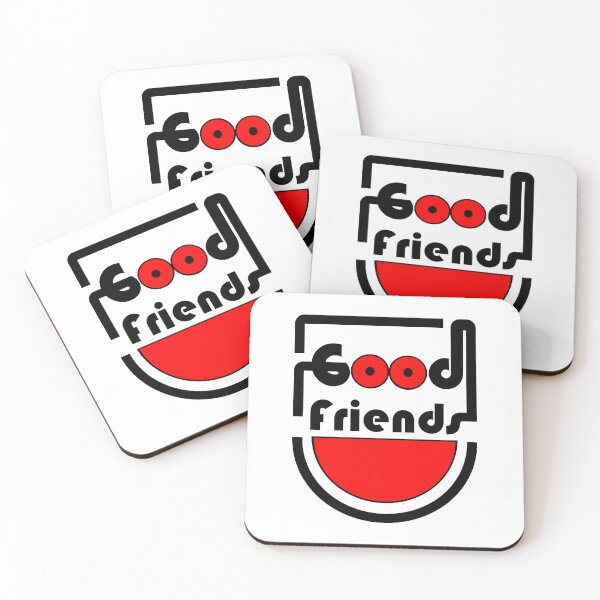Aperçu de l'œuvre Bons amis W Design créée et vendue par fun-times-store.