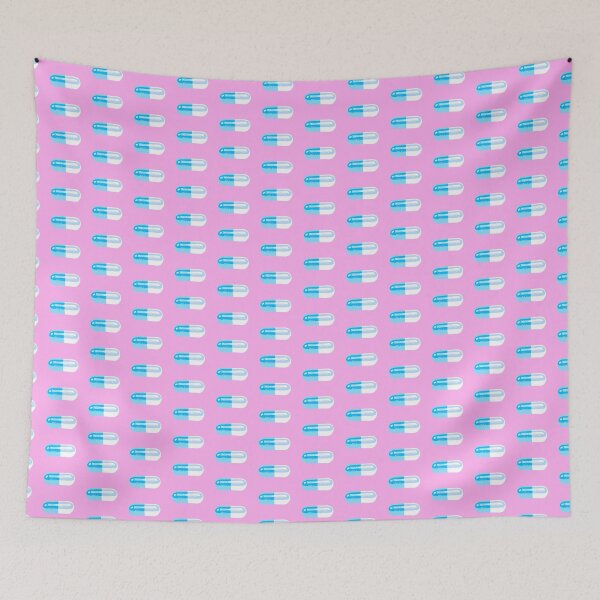 Item preview, Blue Chill Pill Pink designed and sold by JaymieMetz.