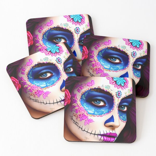 Item preview, Fun-loving Isabel Día de Muertos designed and sold by Manuel Krause.