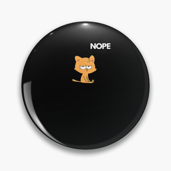 Item preview, Funny Lazy Bored Cat For Cat Mom Cat Dad Cat Lover No Meme T-Shirt designed and sold by Larcossee ⭐⭐⭐⭐⭐.