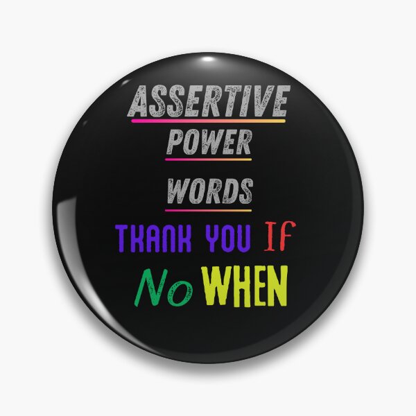 Item preview, Assertive Power Words designed and sold by Jettart.