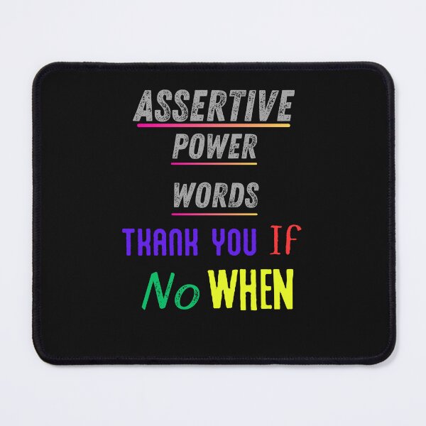 Item preview, Assertive Power Words designed and sold by Jettart.