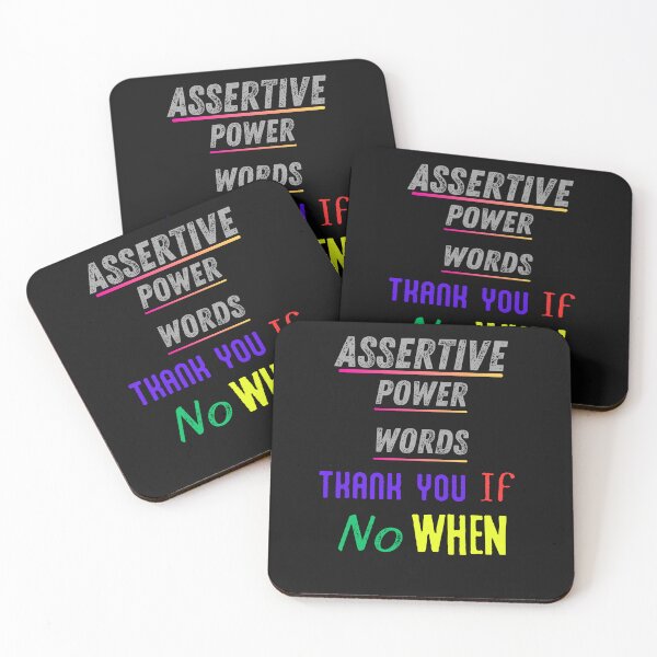 Item preview, Assertive Power Words designed and sold by Jettart.