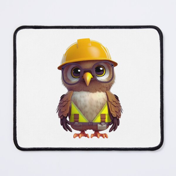 Item preview, Owl worker: safety first designed and sold by GeekLabz.