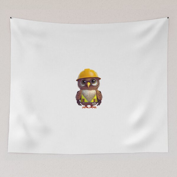 Item preview, Owl worker: safety first designed and sold by GeekLabz.