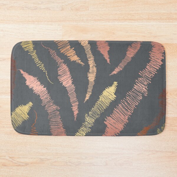 Item preview, Zebra Stripe Scribbles - Metálico designed and sold by Andrea Turner.