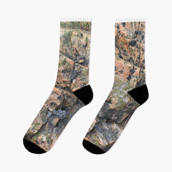 Item preview, Lichen-covered rock on the mountain, Patagonia, Argentina designed and sold by FranWest.