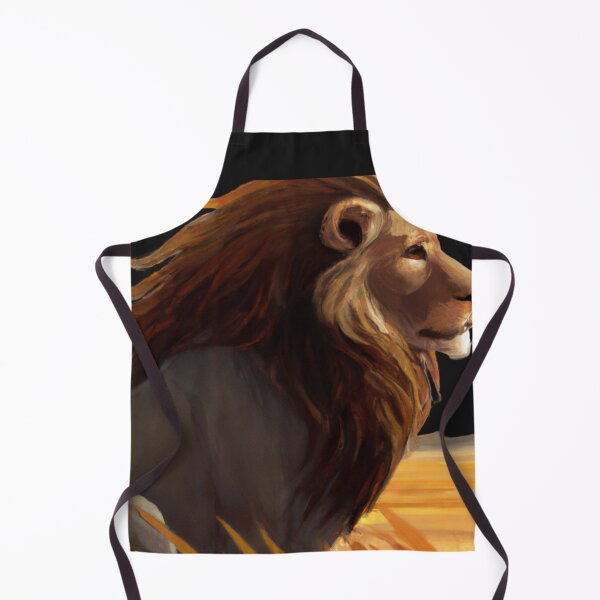 Item preview, A majestic regal lion, with a flowing mane and a commanding presence, ruling over the savannah designed and sold by FreeMind-Design.
