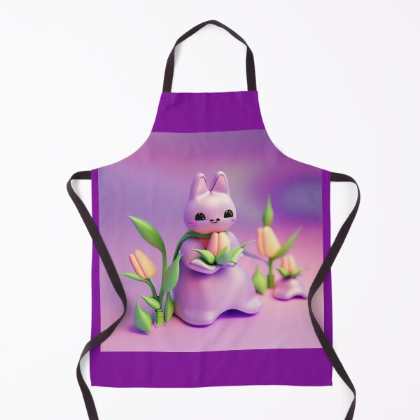Item preview, Cute Lavender Easter Bunny designed and sold by EdwardMonet.