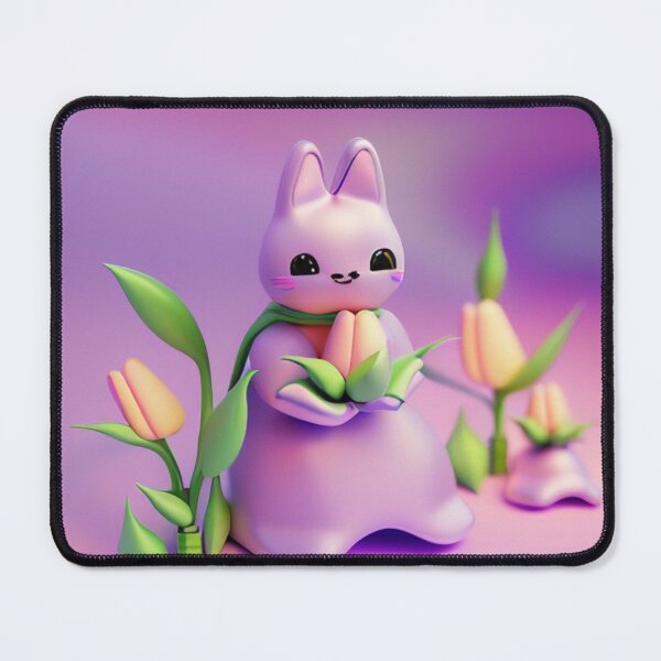 Item preview, Cute Lavender Easter Bunny designed and sold by EdwardMonet.