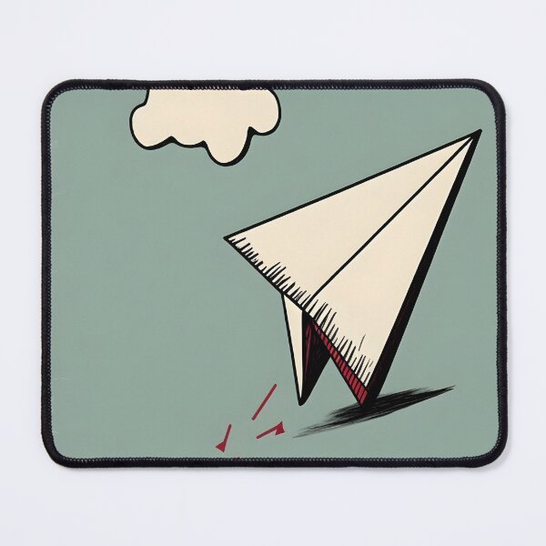 Item preview, paper airplane doodle designed and sold by R.L cases and stickers.