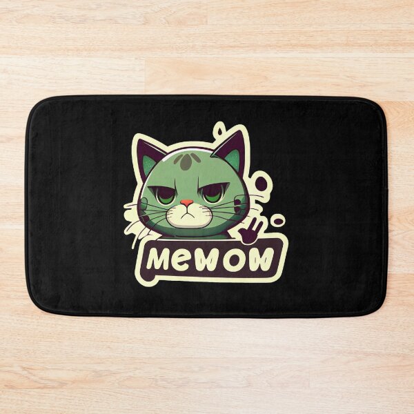 Item preview, Me(W)ow, Cool Cat Sticker, Fun Stickers, Cute Stickers designed and sold by VStickerKingdom.