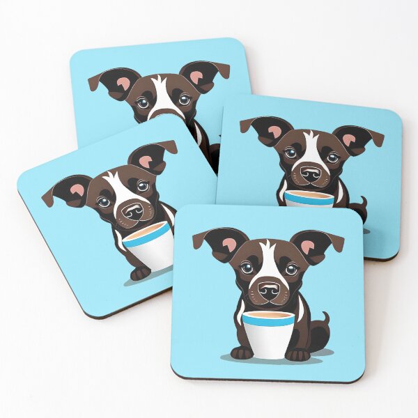 Item preview, Puppuccino - Cute Puppy with a Latte designed and sold by Made-by-Ray.