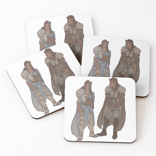 Item preview, Vex'ahlia and Vax'ildan designed and sold by TheCraftySatyr.