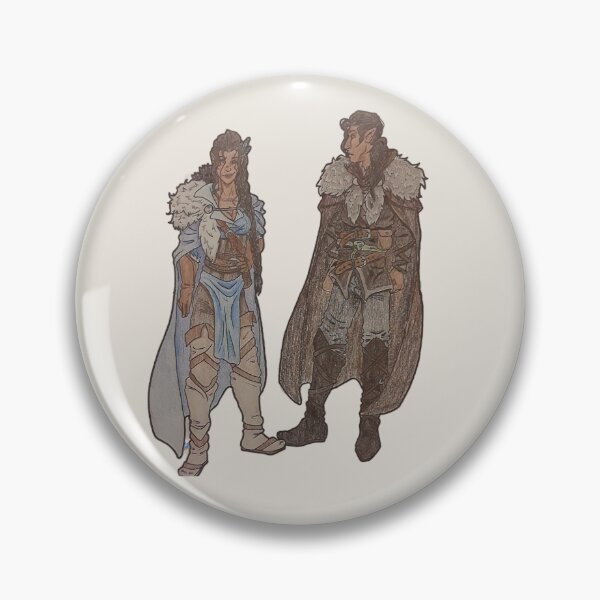 Item preview, Vex'ahlia and Vax'ildan designed and sold by TheCraftySatyr.