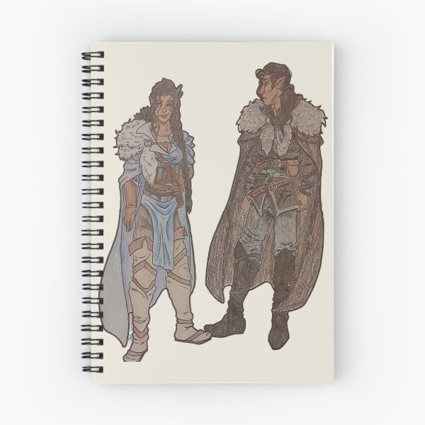 Item preview, Vex'ahlia and Vax'ildan designed and sold by TheCraftySatyr.