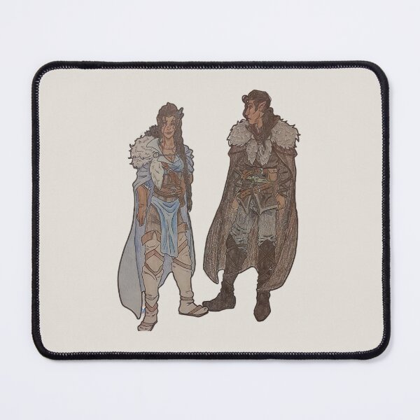 Item preview, Vex'ahlia and Vax'ildan designed and sold by TheCraftySatyr.