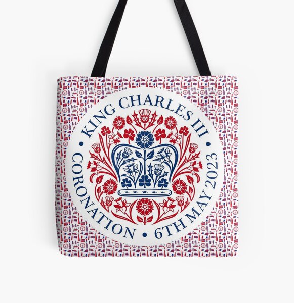 Harrods Small Cotton Queen Elizabeth II Commemorative Tote Bag