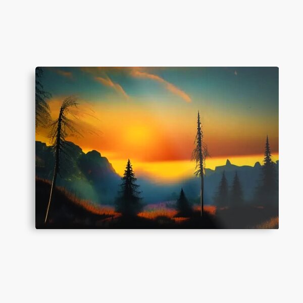 Item preview, Wilderness Sunset designed and sold by trailsitravel.