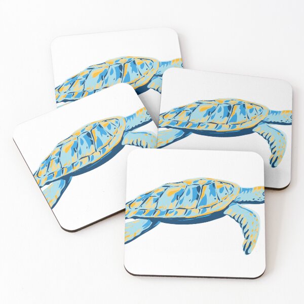 Item preview, Loggerhead Sea Turtle Side View WPA Poster Art designed and sold by patrimonio.