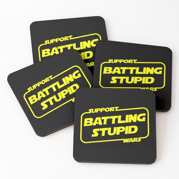Item preview, Support Wars - Battling Stupid designed and sold by cfspider.