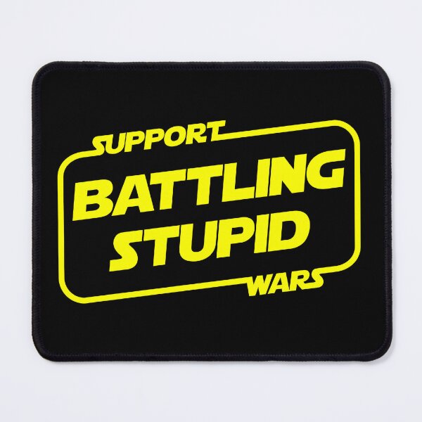 Item preview, Support Wars - Battling Stupid designed and sold by cfspider.