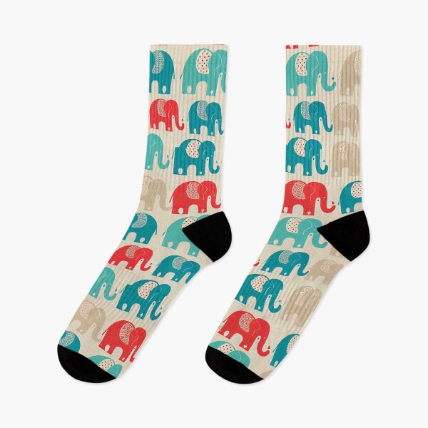 Artikelvorschau, Cute pattern of colored elephants entworfen und verkauft von CutePatternsRB.