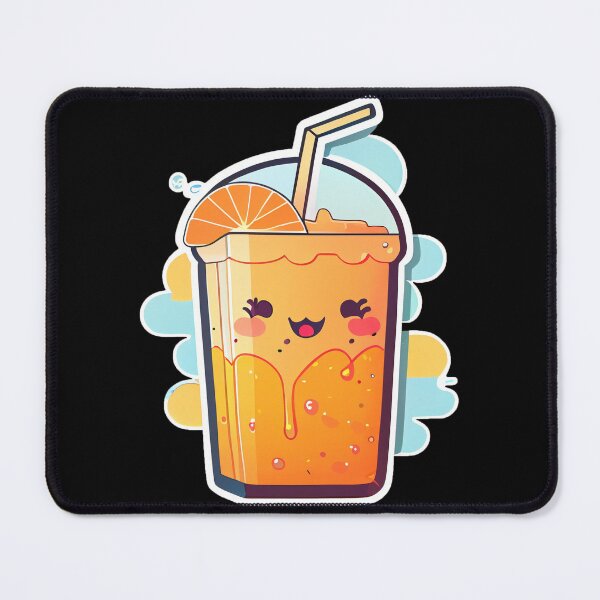 Item preview, Orange Juice When Its Summer Again, Fun Stickers, Cute Stickers designed and sold by VStickerKingdom.