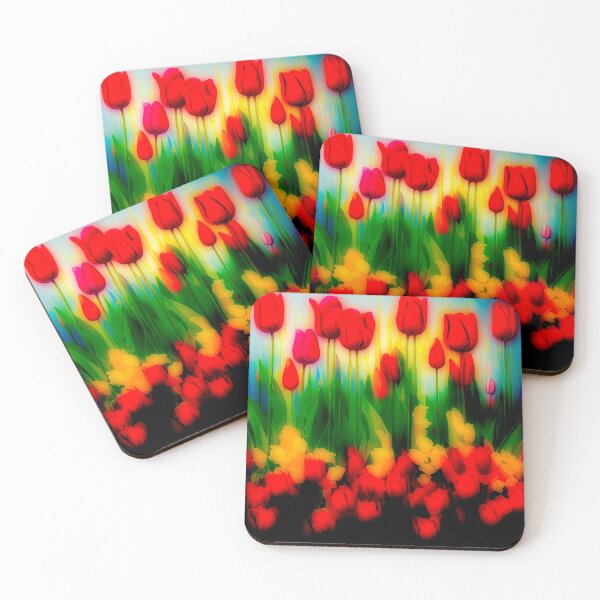 Item preview, Tulips in Dream Land AI Art designed and sold by EdwardMonet.