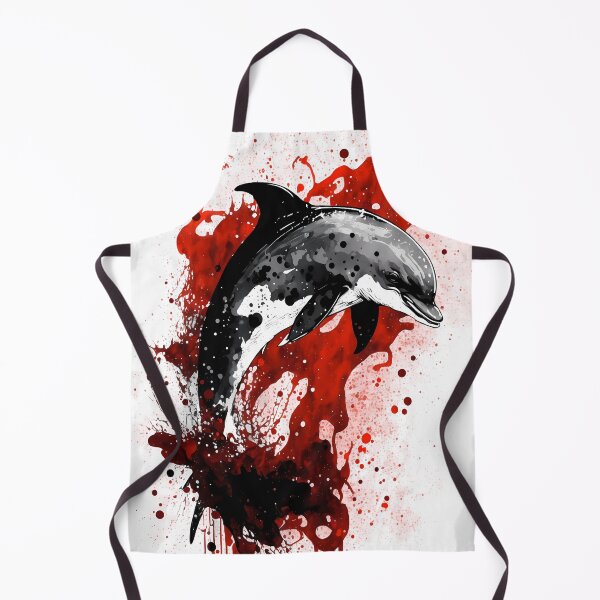 Item preview, Portrait of a Dolphin designed and sold by TortillaChief.