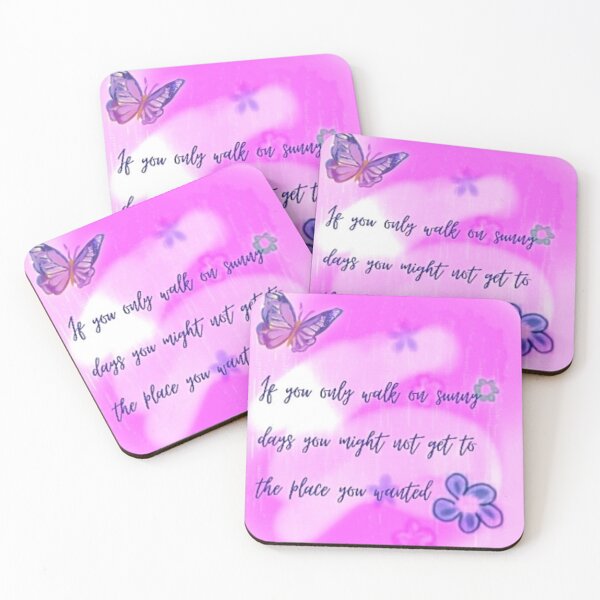 Item preview, If You Only Walk on Sunny Days  You Might Not Get To the Place You Wanted  designed and sold by IvaRenee.