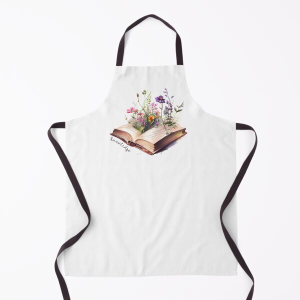 Item preview, Knowledge in Books - Purple Watercolour Flowers designed and sold by CreativNode.