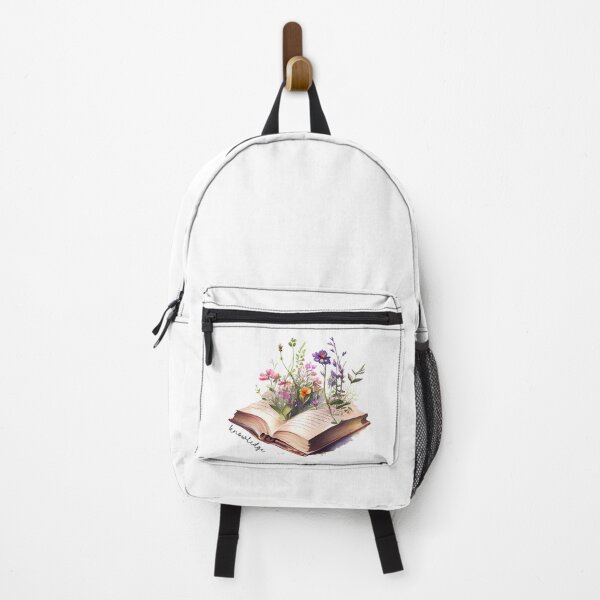 Item preview, Knowledge in Books - Purple Watercolour Flowers designed and sold by CreativNode.