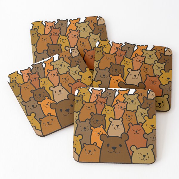 Item preview, Crowd of bears design  designed and sold by K Sharrock.