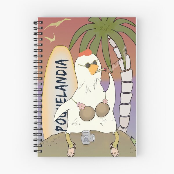 Item preview, Poguelandia Flag Chicken In Coconut Bra And Crocs designed and sold by ViewerEqualsPhoton.