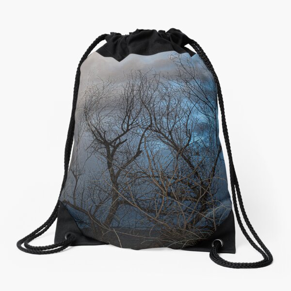 Stormy Night, Image 2 Drawstring Bag
