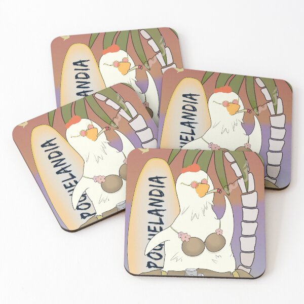 Item preview, Poguelandia Flag Chicken In Coconut Bra And Crocs designed and sold by ViewerEqualsPhoton.