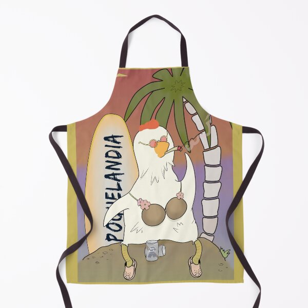 Item preview, Poguelandia Flag Chicken In Coconut Bra And Crocs designed and sold by ViewerEqualsPhoton.